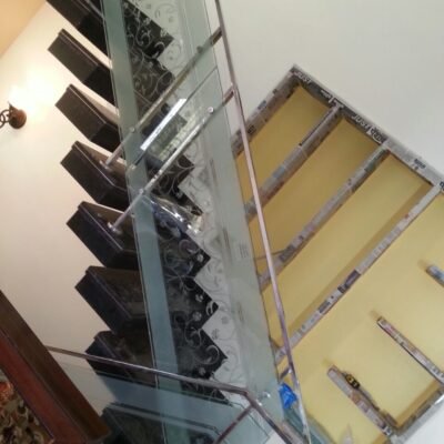 Stainless steel 202 Grade Glass railing